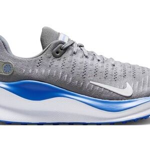 Nike Men's Gray and Blue Sneakers